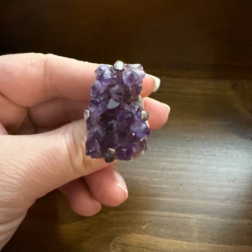 Purple Amethyst Ring